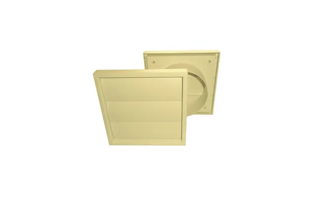 Manrose 100mm 4 Gravity Shutter Grille Cotswold Stone