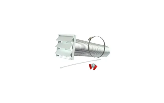 Manrose 100mm Cooker Hood Venting Kit With Gravity Grille