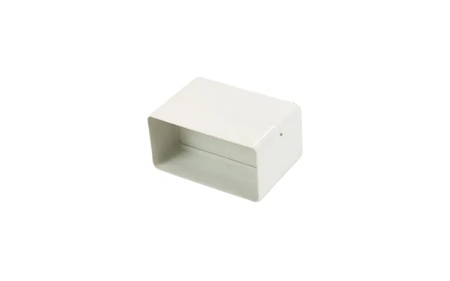 Manrose 100mm Flat Channel Connector With Internal Damper