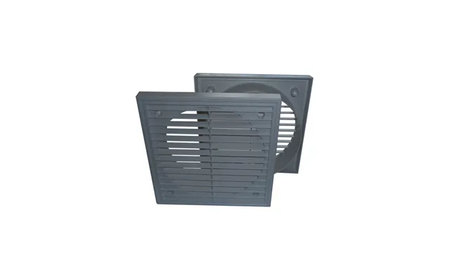 Manrose 125mm 5 Fixed Wall Grille Vent Grey