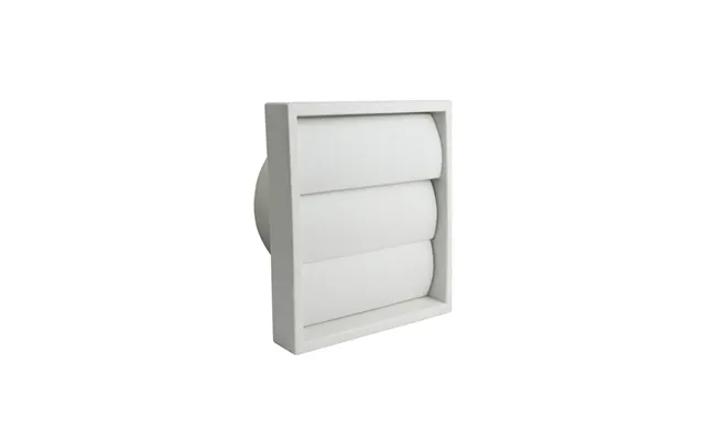 Manrose 125mm 5 Gravity Shutter Grille White