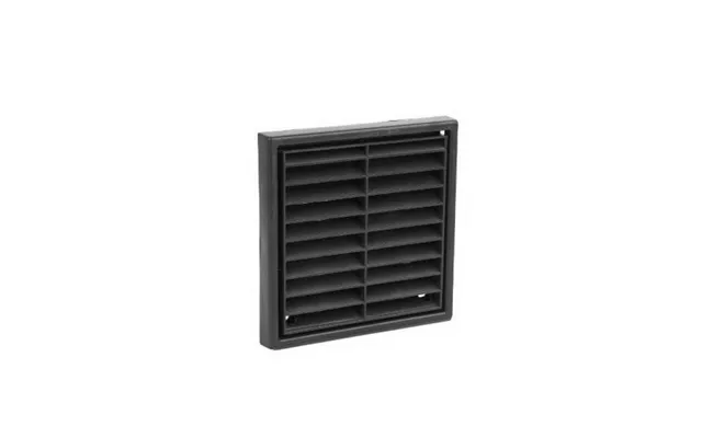Manrose 150mm 6 Fixed Wall Grille Black