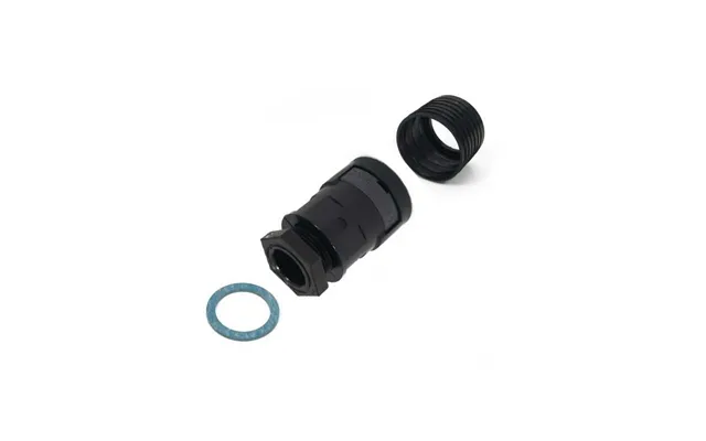 Pma Bvnvm329 - 20 Conduit Connector Black Colour Straight Connector Type 32mm