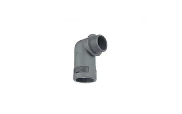 Pma Svwdm207gt - 100 Conduit Connector Grey Colour 90 Degree Elbow Connector Type 20mm