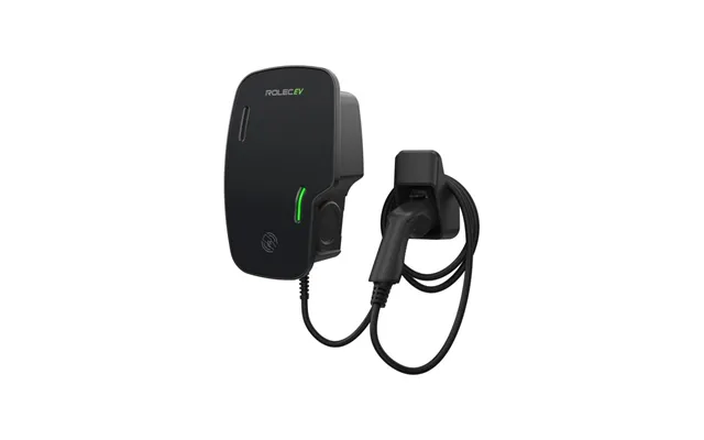 Rolec Zura Smart Ev Charger 1 X Up To 7.4kw 32a 5m Tethered Type 2 Black