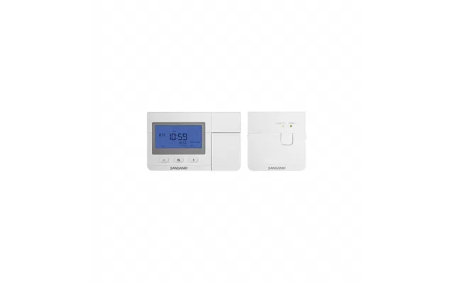 Sangamo Choice Plus Room Thermostat Digital White Wireless Programmable