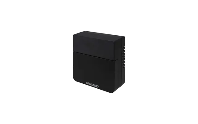Sangamo Electronic Room Thermostat With Tamper Proof Black