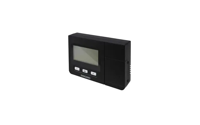 Sangamo Wireless Programmable Digital Room Thermostat Black