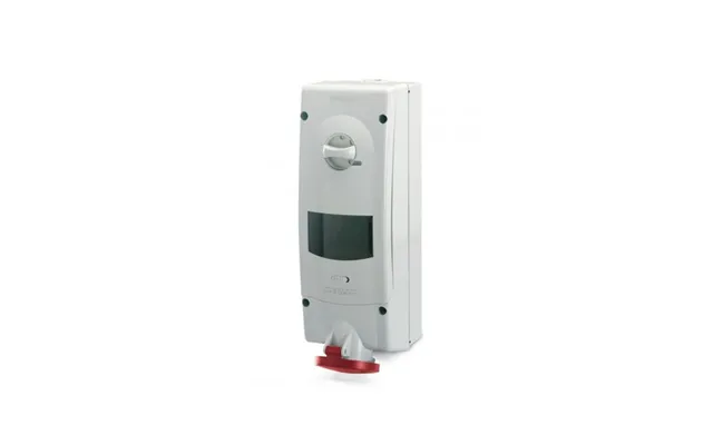 Scame 567.1687 Switched Interlock Socket Ip44 Ip Rating With Modular Space Interlock Type 415v Volts