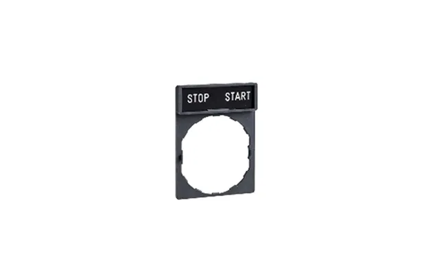 Schneider Zby2366 Legend Plate Stop-start Legend