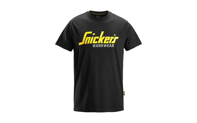 Snickers 2586 Classic Logo T-shirt Black Size
