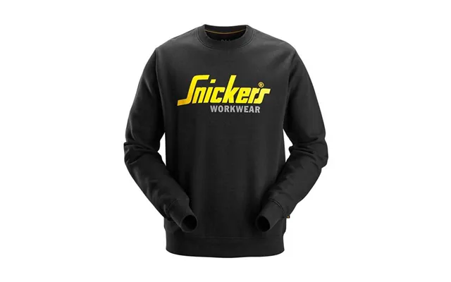 Snickers 2898 Classic Logo Sweatshirt Black Size Xl