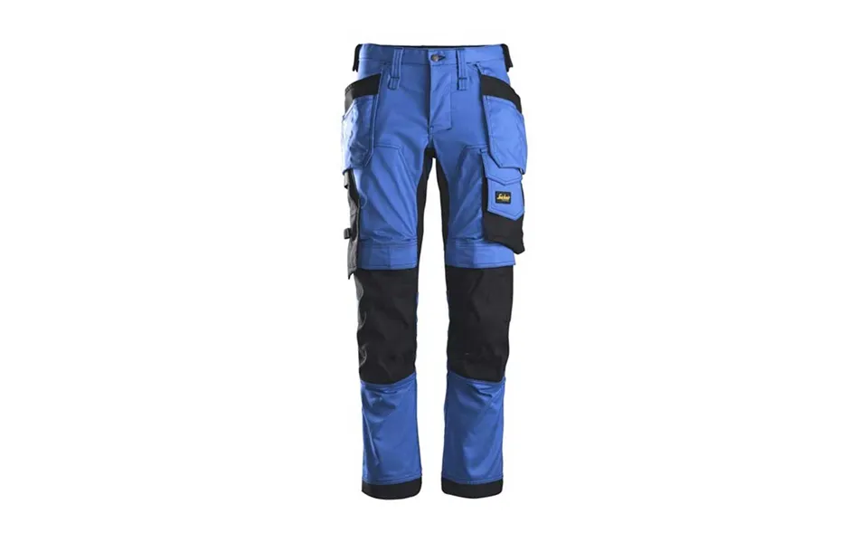 Snickers 6241 Trousers With Holster Pockets Aw Stretch True Blue Size 146