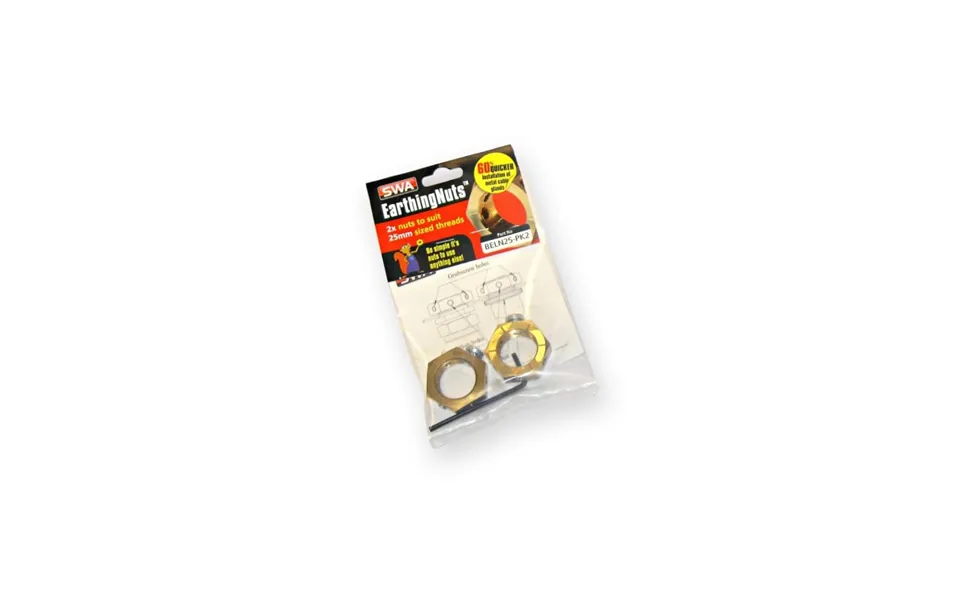 Specialist Wiring Accessories Beln32-pk2 Lock Nut 32mm Gland Size