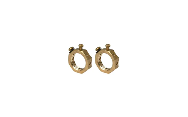 Termtech Brass Earthing Nut Thread 20mm Pack Of 2