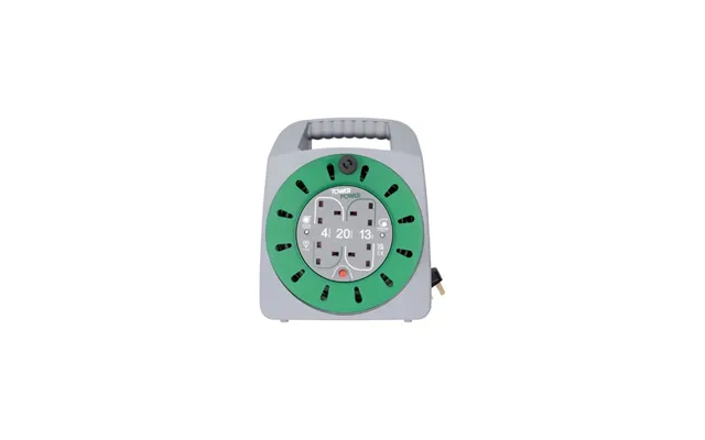 Tower 13a 4 Socket 20 Metre Cable Reel Case
