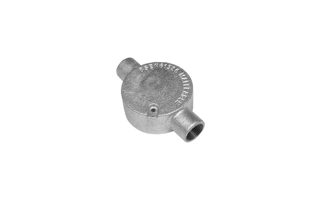 Unicrimp 20mm 2 Way Galvanised Conduit Boxes Pack Of 10