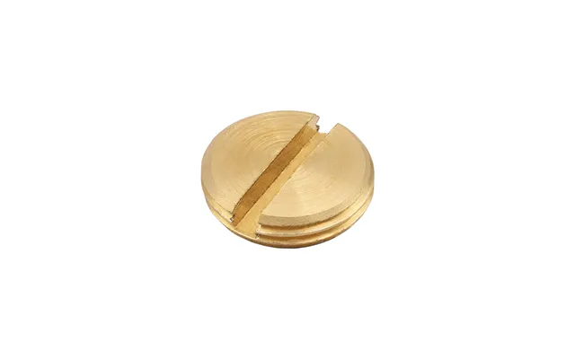 Unicrimp 25mm Brass Slotted Plugs Pack Of 50