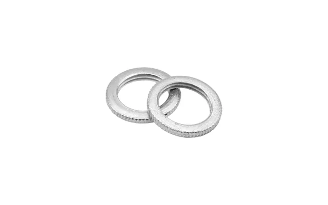 Unicrimp 25mm Bzp Milled Edge Lockrings Pack Of 100