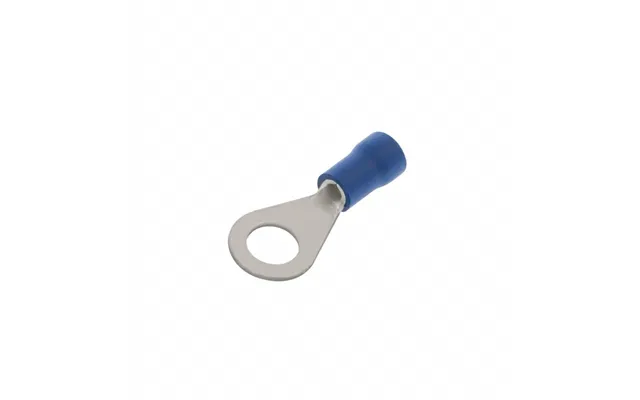 Unicrimp 3.7mm Blue Stud Ring Terminal Pack Of 100