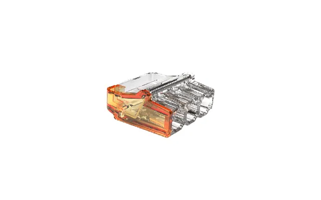 Unicrimp 450v Orange 3 Port Transparent Connector Pack Of 100