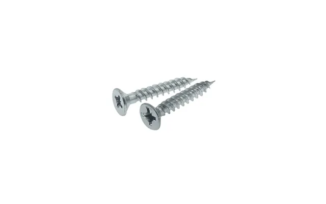 Unicrimp 8x0.75 Twin Thread Countersunk Pozi Screws Pack Of 200
