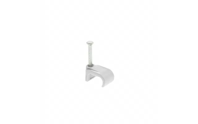 Unicrimp Clear Cable Clips For 4 X 6mm Twin Sheath Cable Pack Of 100
