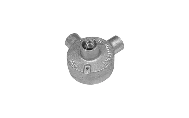 Unicrimp M20 Galvanised Angle Back Outlet Pack Of 10