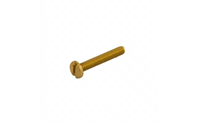 Unicrimp M4x10mm Brass Panhead Machine Screws Pack Of 100