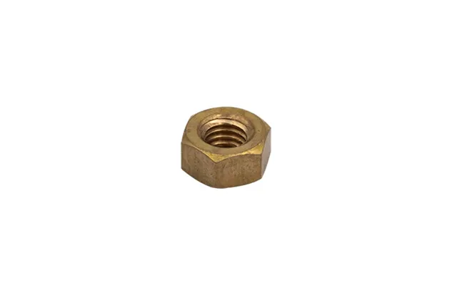 Unicrimp M6 Brass Hex Nut Pack Of 100
