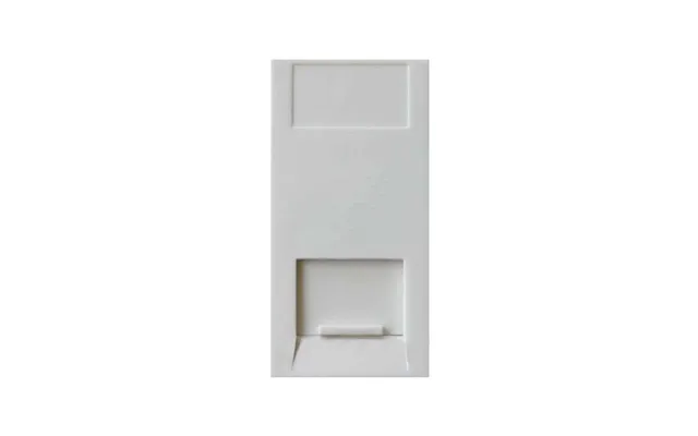 Varilight Data Grid Rj45 Cat 6 Module 1 Grid Space White
