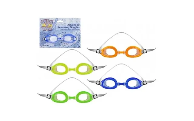 Advanced Sleek Swimming Goggles Assorted Colours - Blue