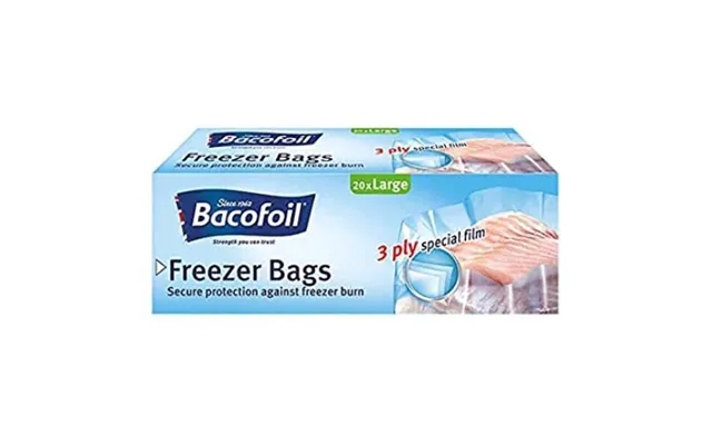 Bacofoil Freezer Bags Large 20 Pack