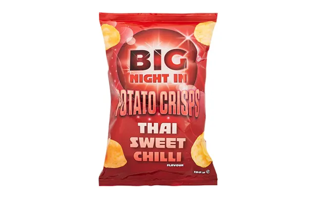 Big Night In Potato Crisps Thai Sweet Chilli 150g
