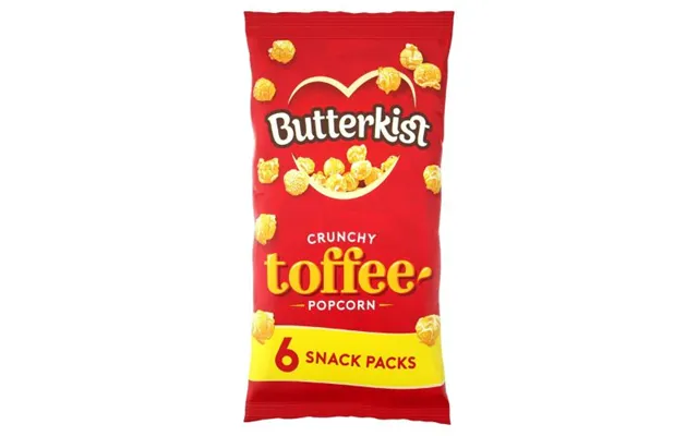 Butterkist Crunchy Toffee Popcorn 6 Pack