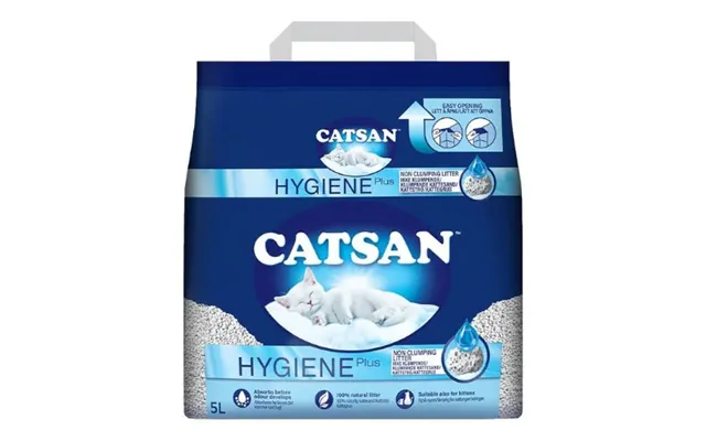 Catsan Hygiene Plus Non Clumping Cat Litter 5 Litre