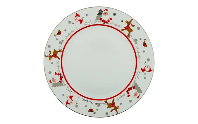 Ceramic Christmas Characters Plate 10.5 Inch