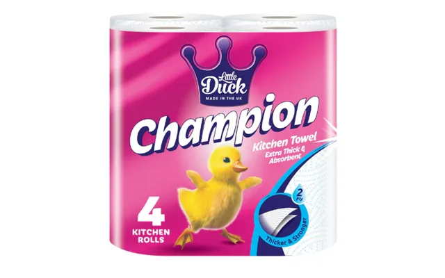 Champion Kitchen Roll Assorted Packs - 4 Rolls