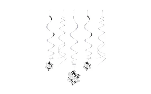 Christmas 12 Piece Foil Swirls