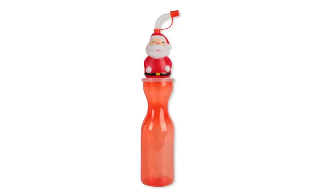 Christmas Character Kids Water Bottle Assorted Styles - Santa