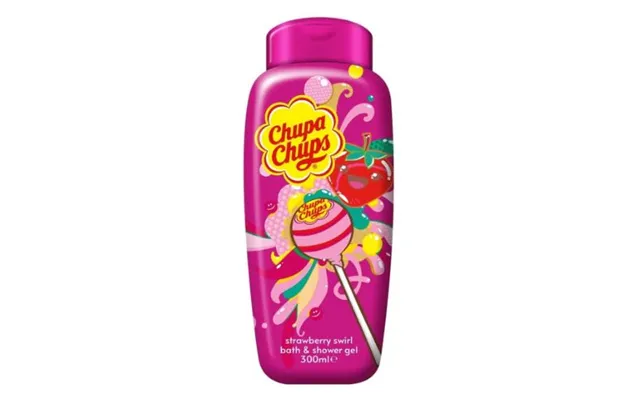 Chupa Chups Bath & Shower Strawberry Swirl Gel 300ml