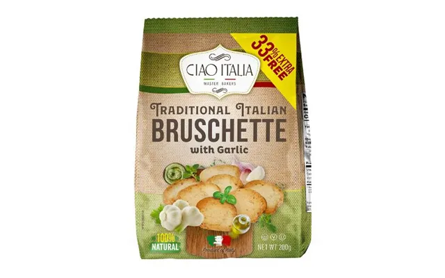 Ciao Italia Traditional Italian Bruschette With Garlic 200g