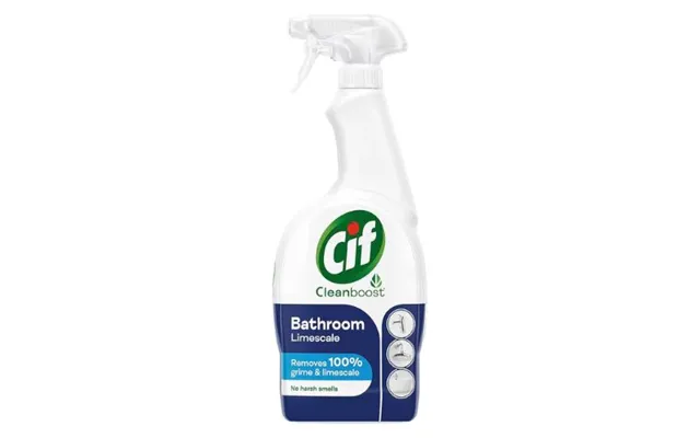 Cif Cleanboost Bathroom Limescale Cleaning Spray 700ml