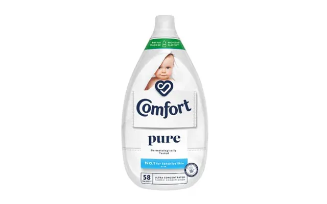 Comfort Pure Concentrated Fabric Conditioner 58 Washes 870ml