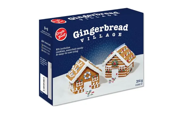 Create A Treat Gingerbread Village Kit 314g
