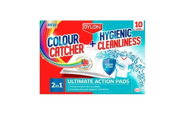Dylon Colour Catcher Hygienic Cleanliness Action Pads 10 Pk