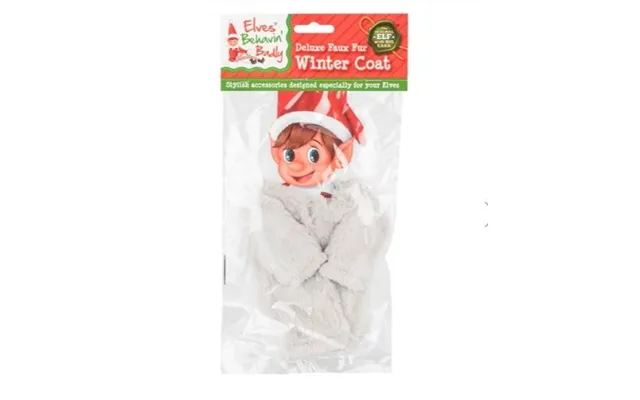 Elves Behavin' Badly Deluxe Winter Coat Grey