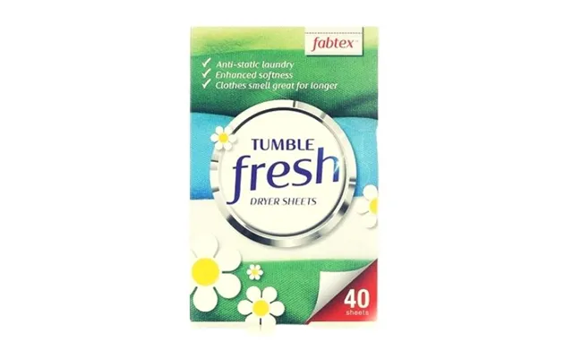 Fabtex Tumble Fresh Dryer Sheets 40 Pk