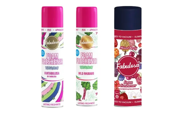 Fabulosa Foam Freshener Bundle 3 Pack