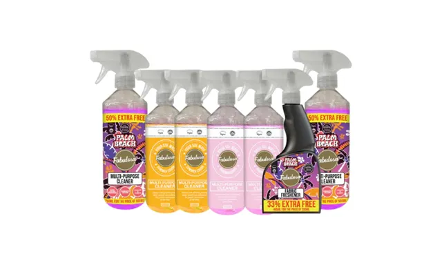 Fabulosa Summer Fun Cleaning Bundle 7 Pieces